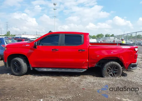 2021 Chevrolet Silverado 1500 4Wd Short Bed Custom Trail Boss from USA, damaged, VIN 1GCPYCEL2MZ199128